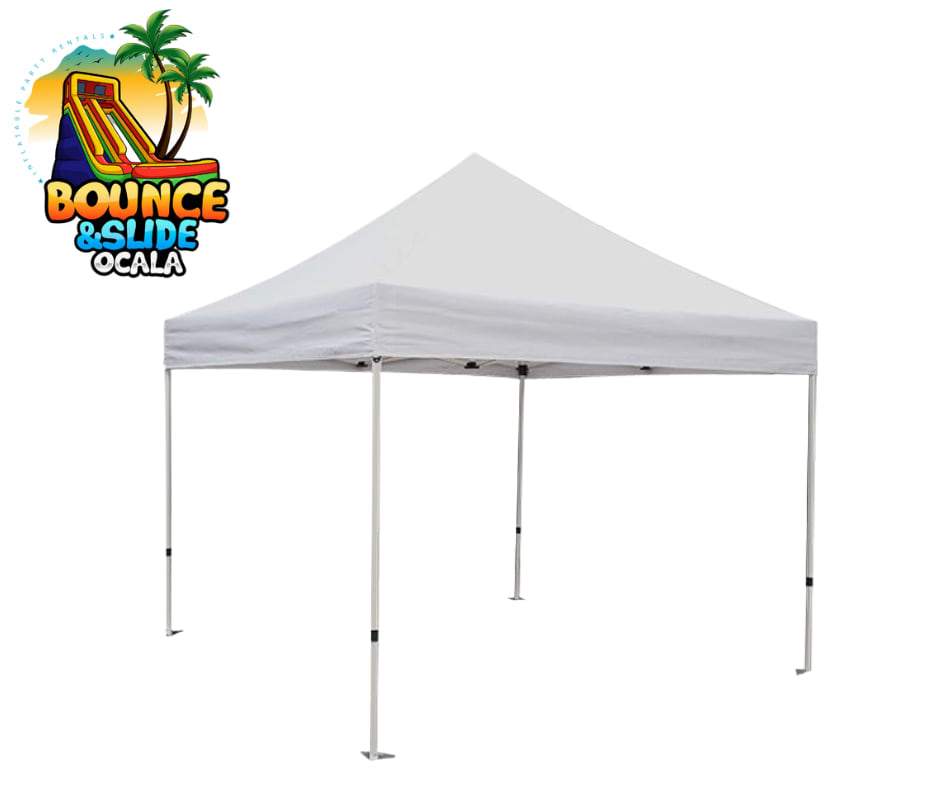 White shop 10x10 tent