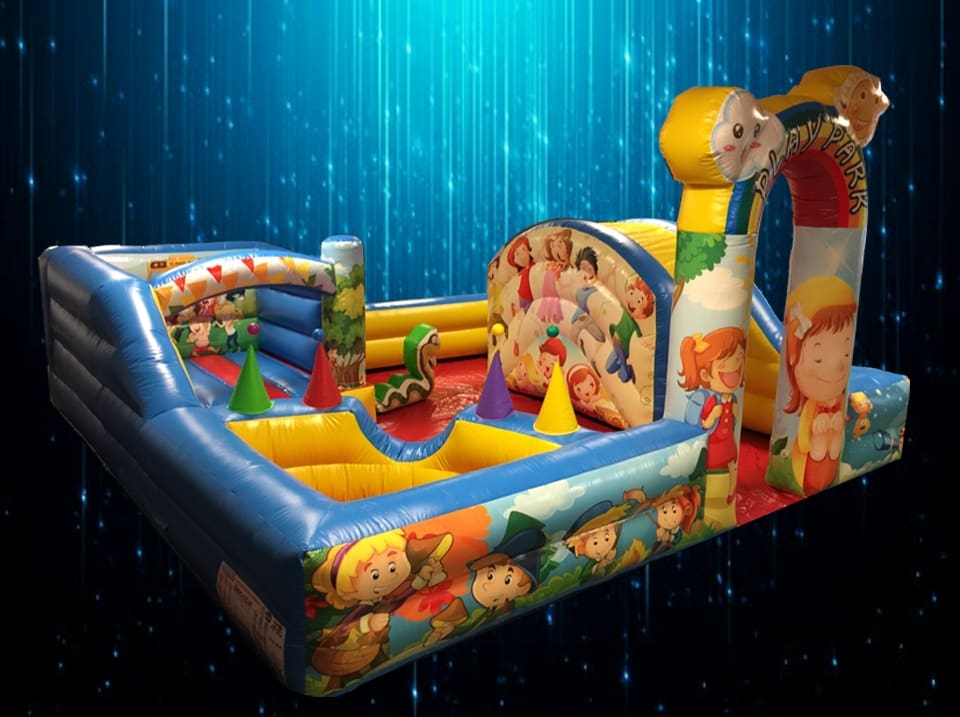 Inflatable playground deals