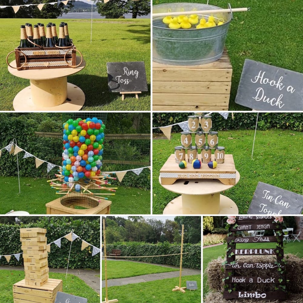 Rustic Games package - Wedding entertainment services in Scottish Borders  and Northumberland