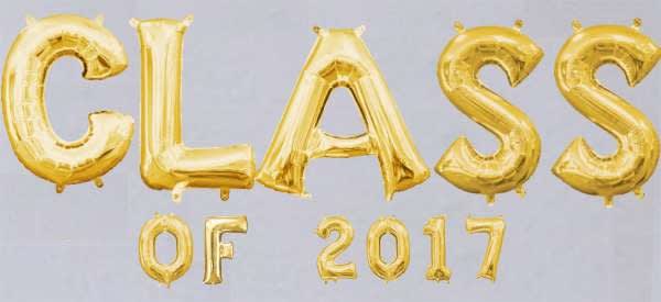 large foil letter balloons