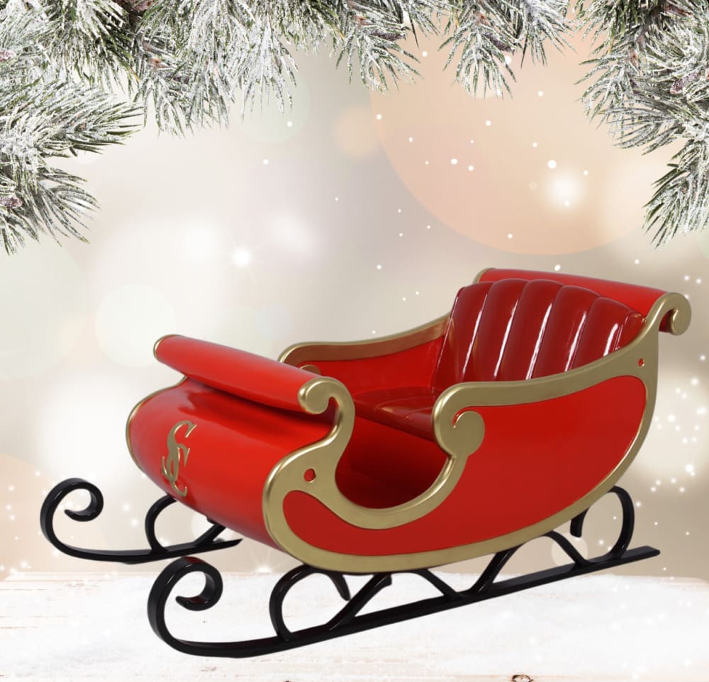 Christmas sleigh outlet