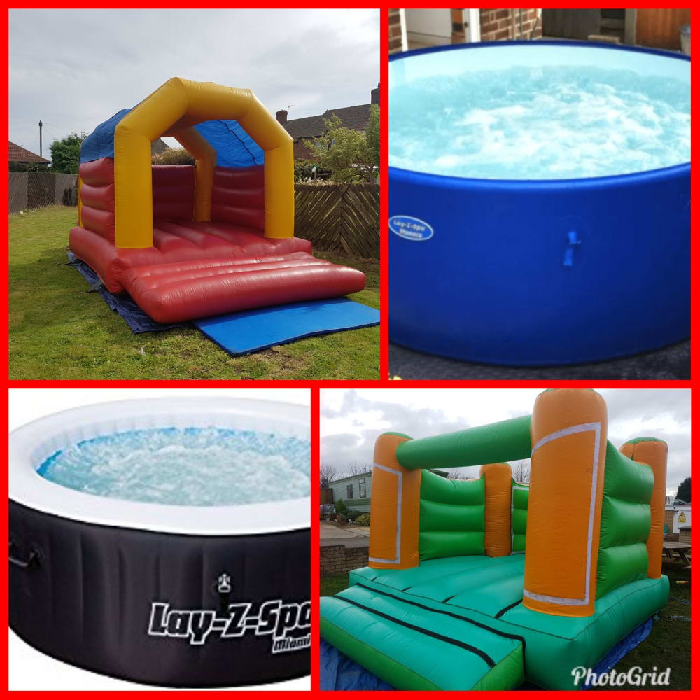Childrens Bouncy Castle And Hot Tub Bouncy Castle Hire In