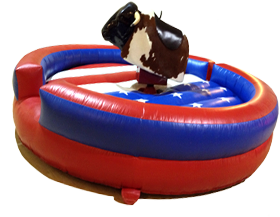 inflatable rodeo bull