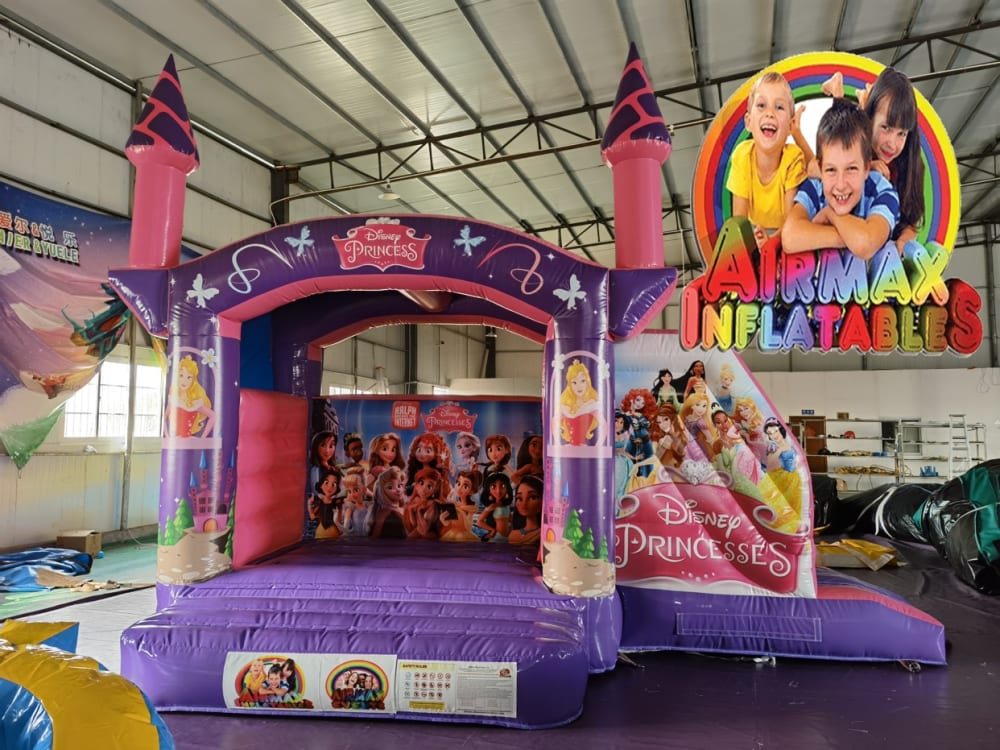 Disney princess bouncy sales castle