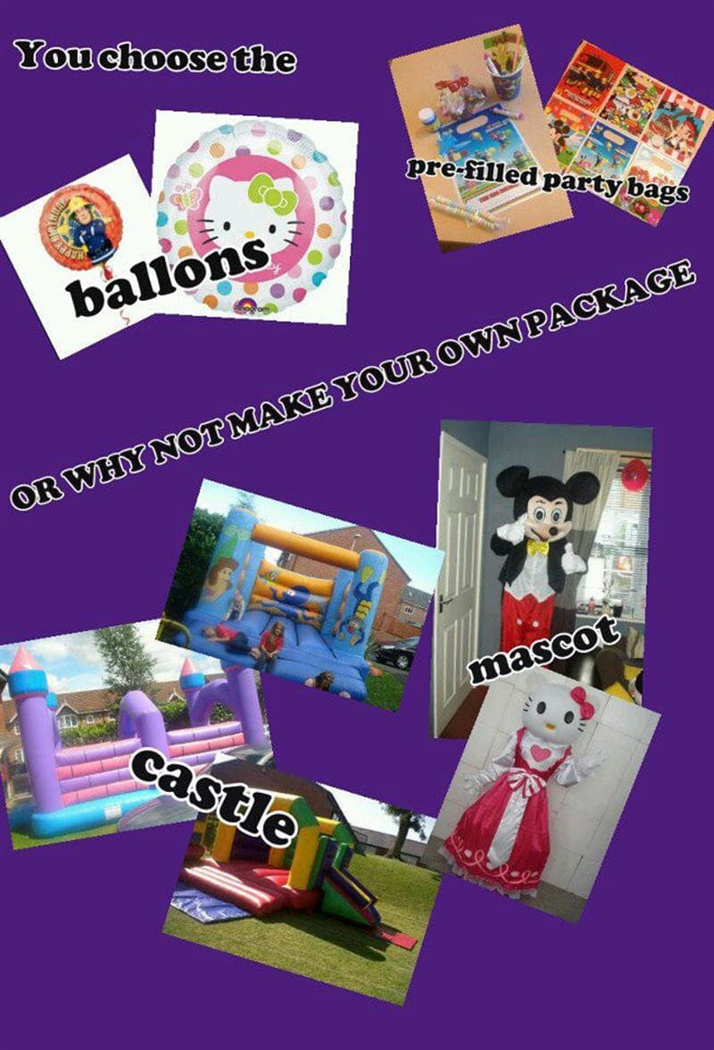 Create Your Own Package Bouncy Castle Hire In Lancashire