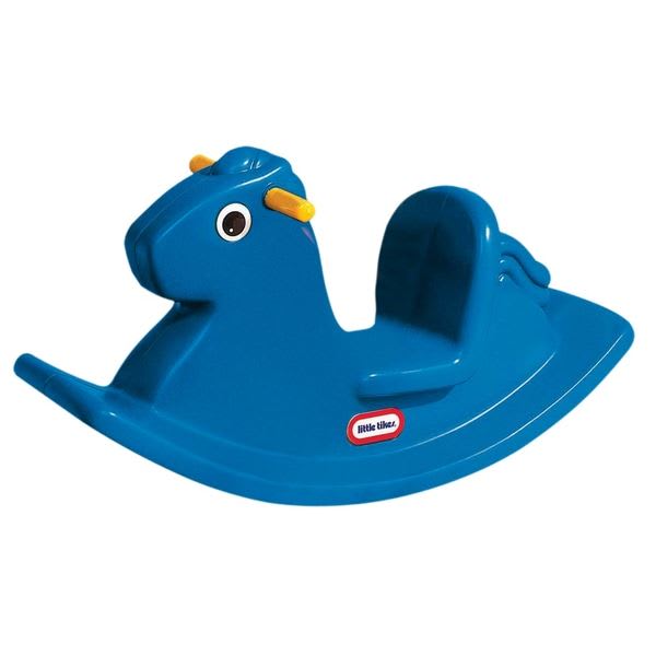 Little Tikes Blue Rocking Horse Set of 2 Bouncy Castle and soft play hire in Hayes Northolt Hillingdon Uxbridge Greenford Feltham Hounslow Ruislip Chloe s Castles