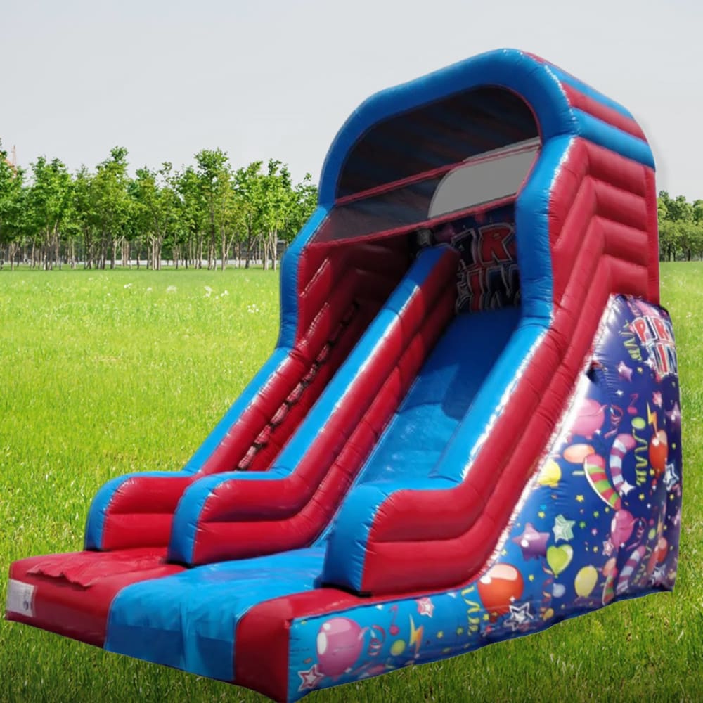 Big inflatable deals water slide