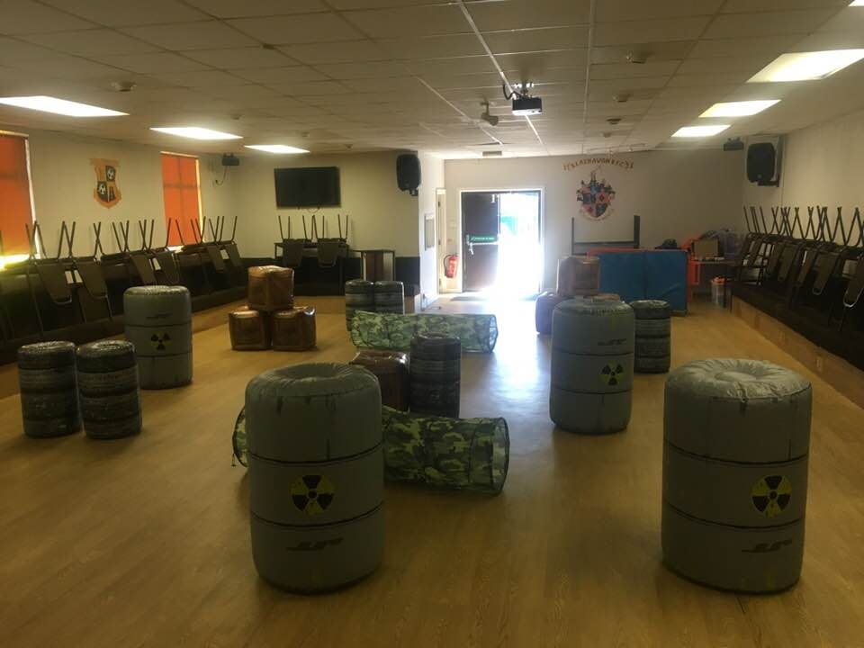 Nerf War Party Bouncy Castle Hire In Cardiff Barry Newport