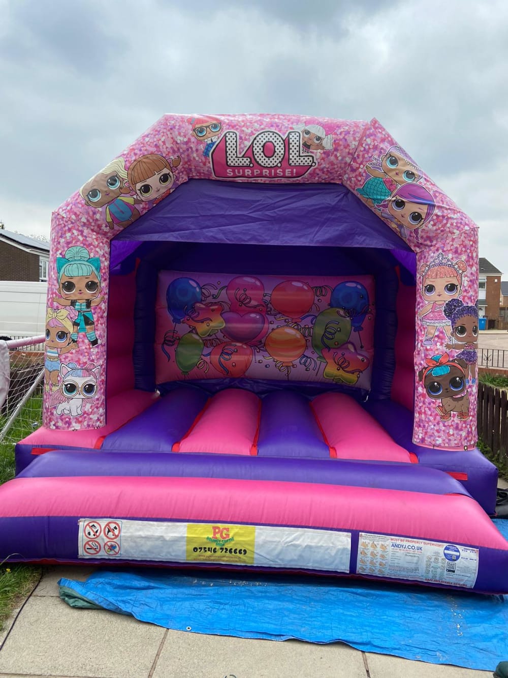 LOL Surprise Dolls Slide Combo Leisure Equipment Rental And Bouncy