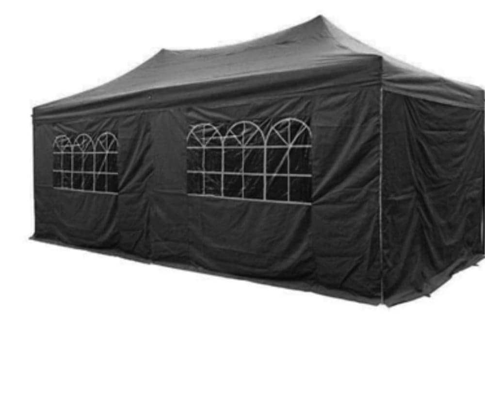 Black party tent sales