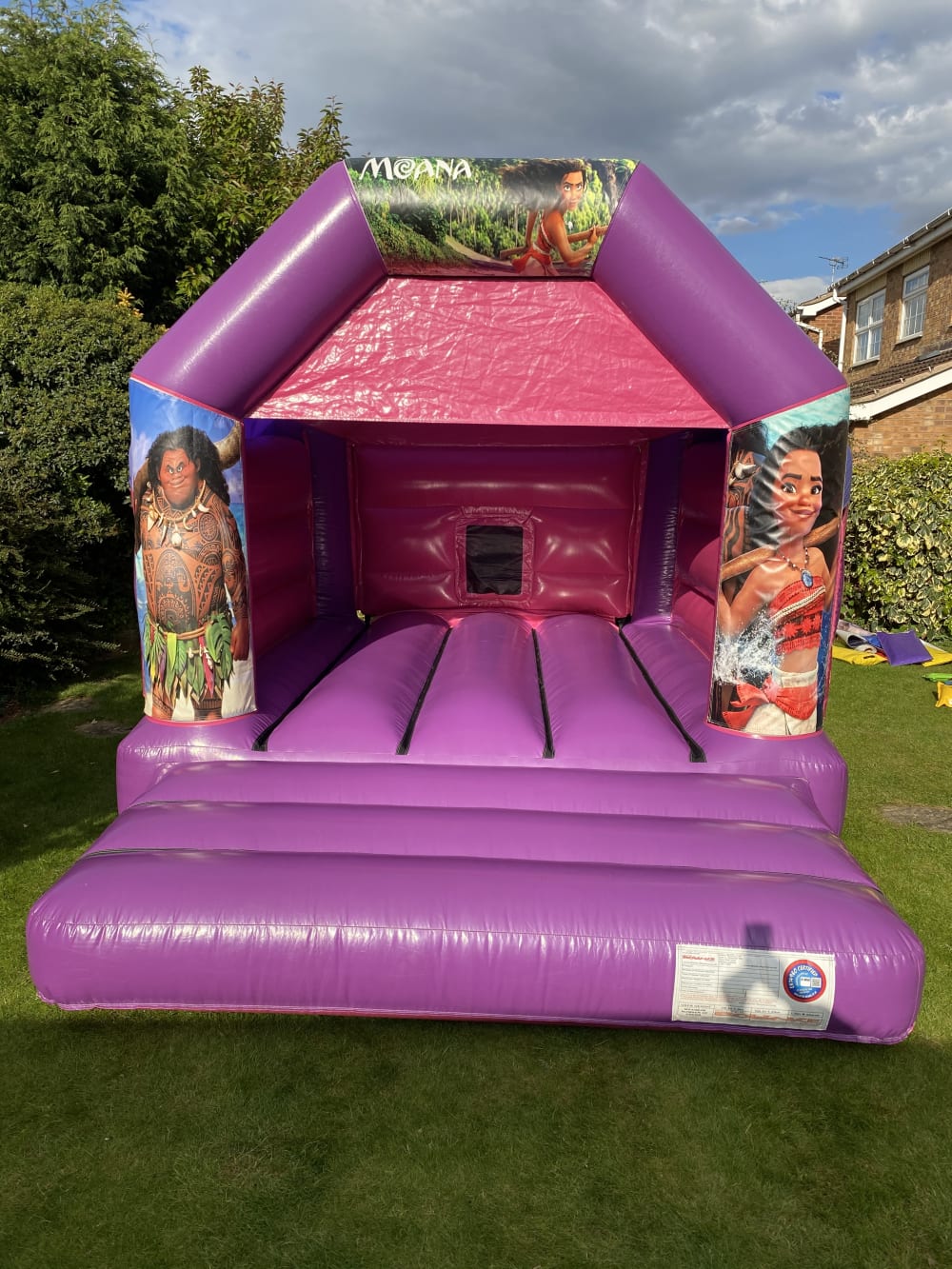 Moana Bouncy Castle Bouncy Castle Hire In South Yorkshire Doncaster Rotherham Barnsley Sheffield