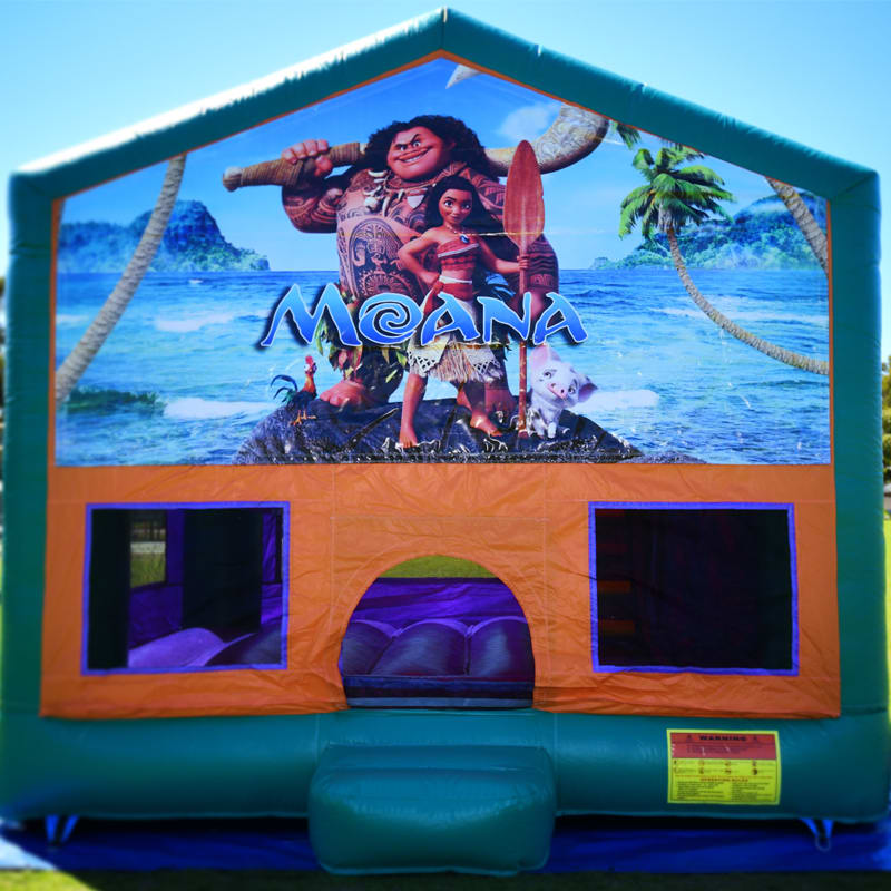 Moana Medium Bouncy Castle Simply Amazing Castles