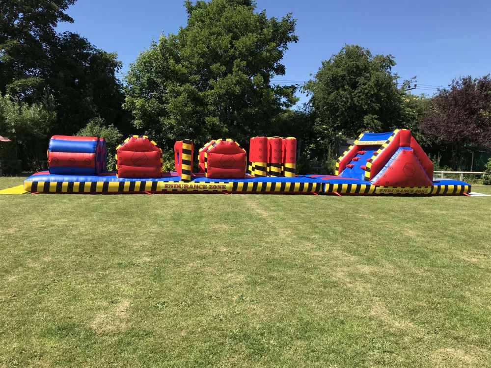 Inflatable obstacle course deals rental