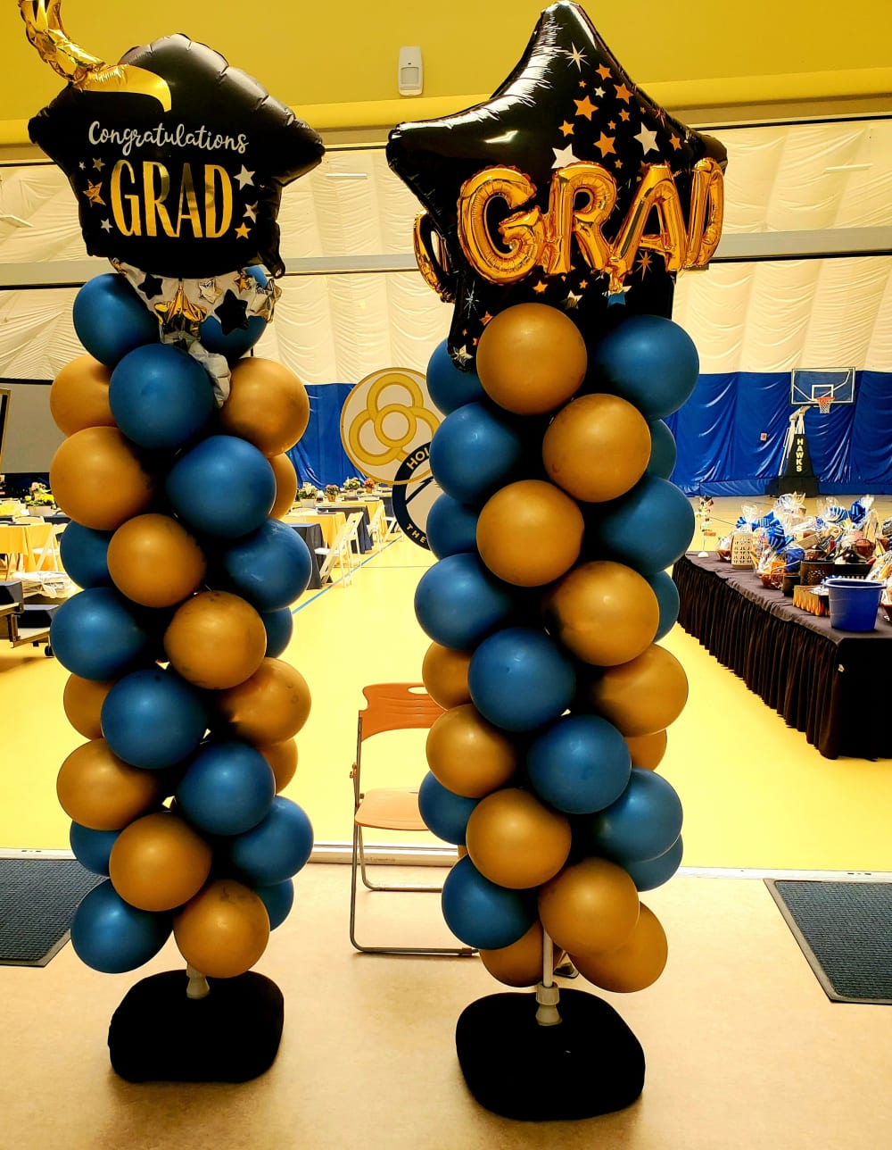 Graduation Balloon Column