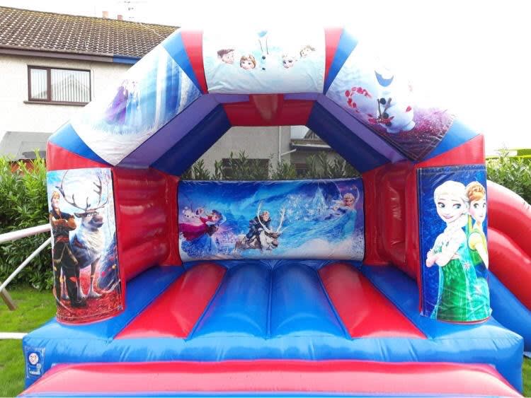 Frozen 2 Combi Bouncy Castle With Slide Bouncy Castle Hire In Coleraine Portrush Portstewart Limavady Ballymoney And Surrounding Areas