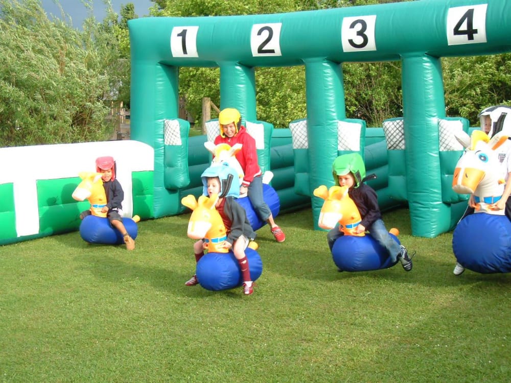 horse bouncy castle