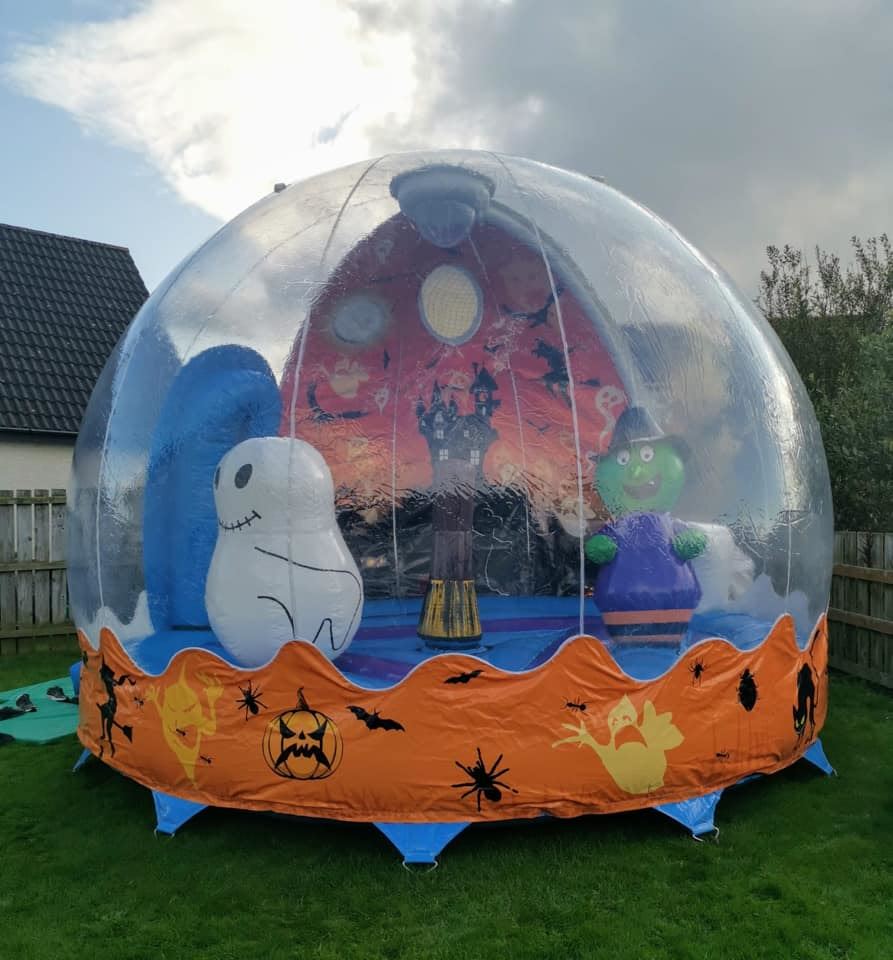 Giant Inflatable Halloween Globe Bouncy Castle Bouncy Castle Hire In Coleraine Portrush Portstewart Limavady Ballymoney And Surrounding Areas