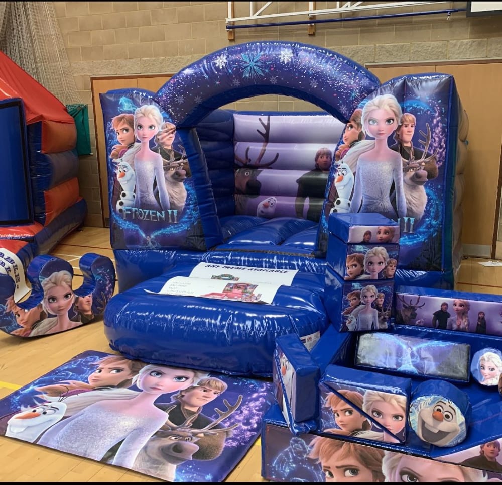 Frozen 2024 bouncy castle