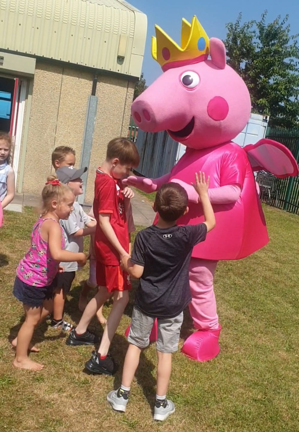 Peppa Pig Characters Mascot Costume Hire Rainbow Productions
