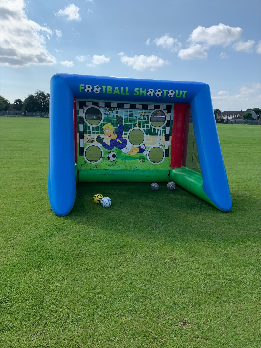 Screenshot del penalty shoot out game