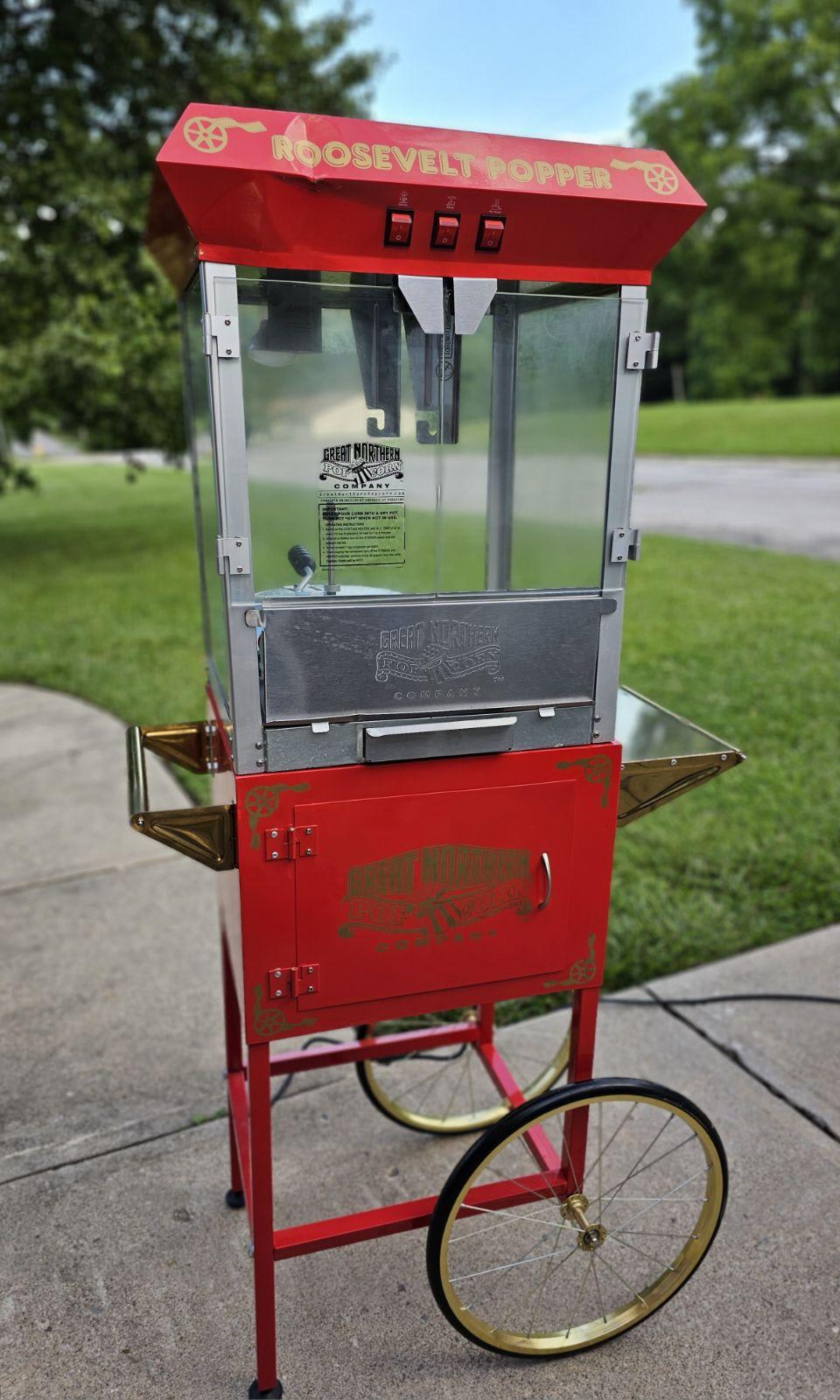 Popcorn Machine with Cart