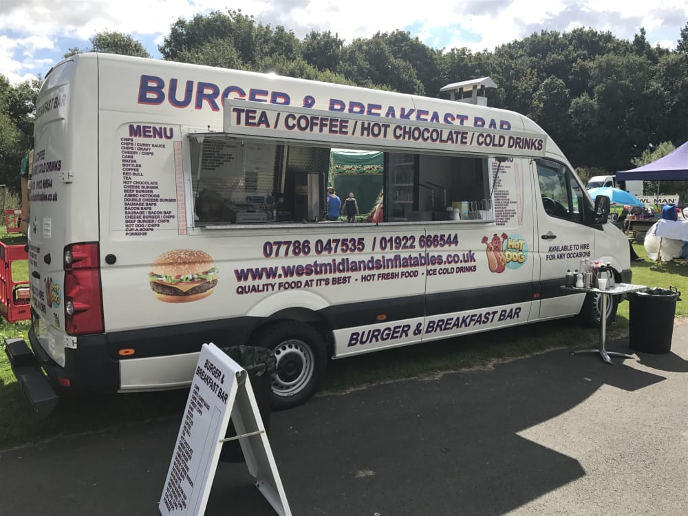 Catering vans for sales hire