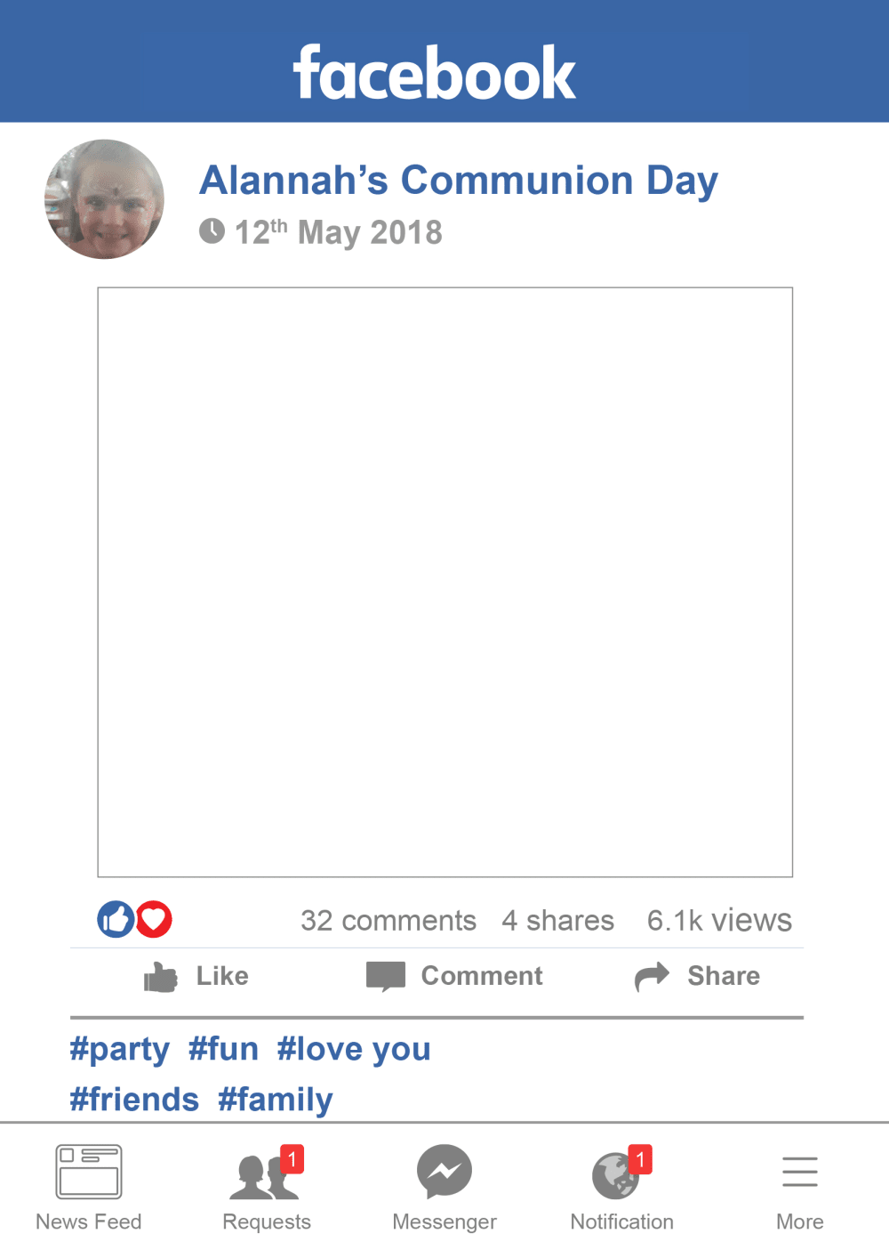 Facebook Selfie Frame Bouncy Castle Hire In Dublin