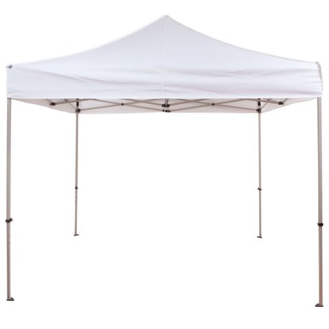 tent and table