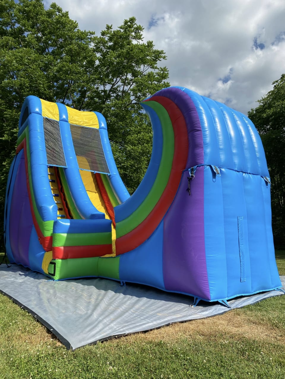 21FT Rampage Waterslide - Hire in Tn | Leap Frog Inflatables