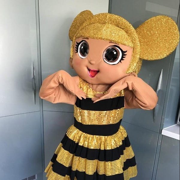 LoL Surprise Doll Mascot Event Mascots Costume Hire atelieryuwa.ciao.jp