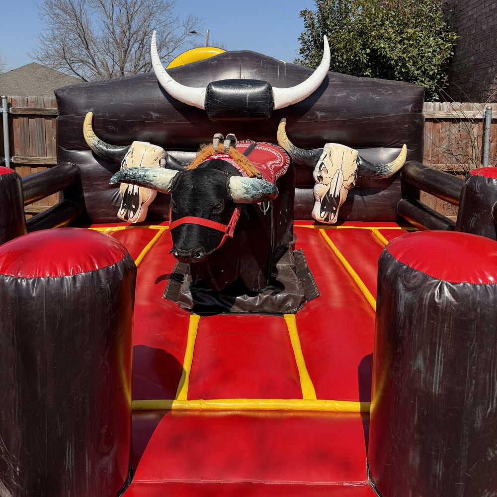 BLACK MECHANICAL BULL