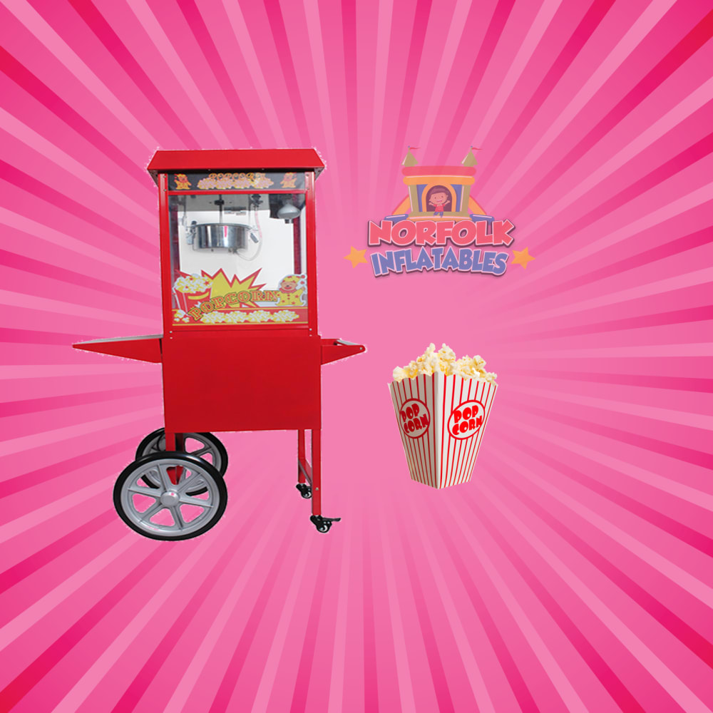 Real popcorn shop machine