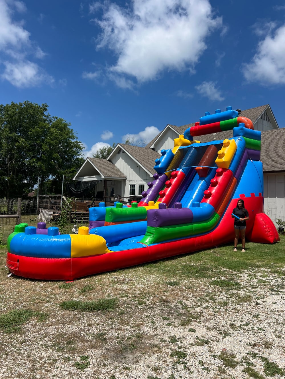 19FT Lego Block Water Slide | Dallas, Plano & Allen