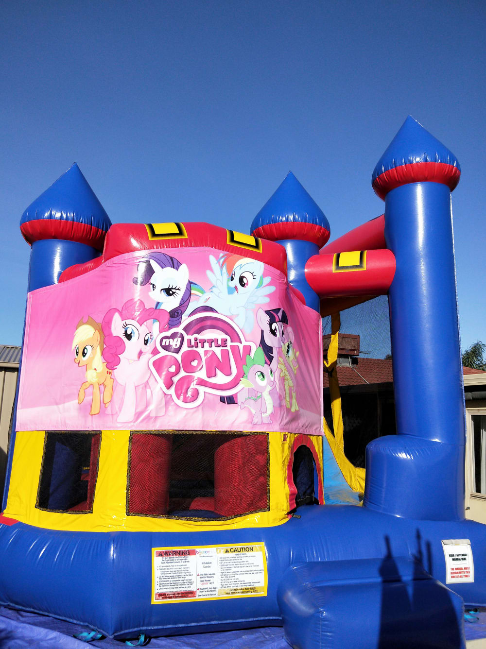 My Little Pony 4in1 Combo Jumping Castle - Jumping Castle Hire in Adelaide