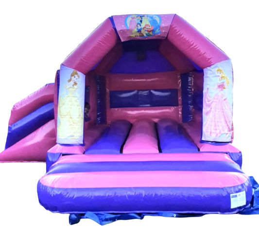 pink and purple castle