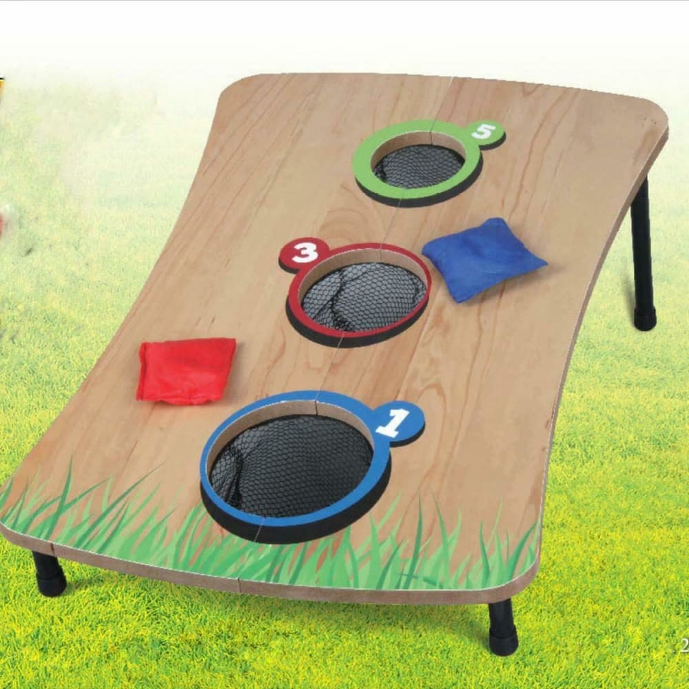 Bean Bags For Tossing 27PCS Colorful Nylon Bean Bags Ini Cornhole Outdoor Toss Gaing For Kids