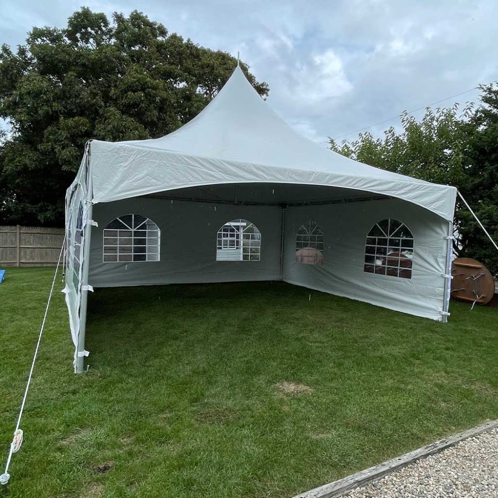 Enclosed tent rental sale