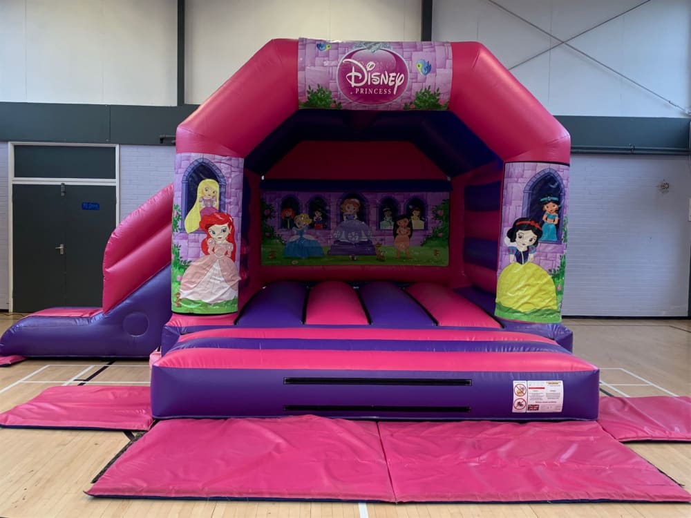 disney princess bounce house with slide