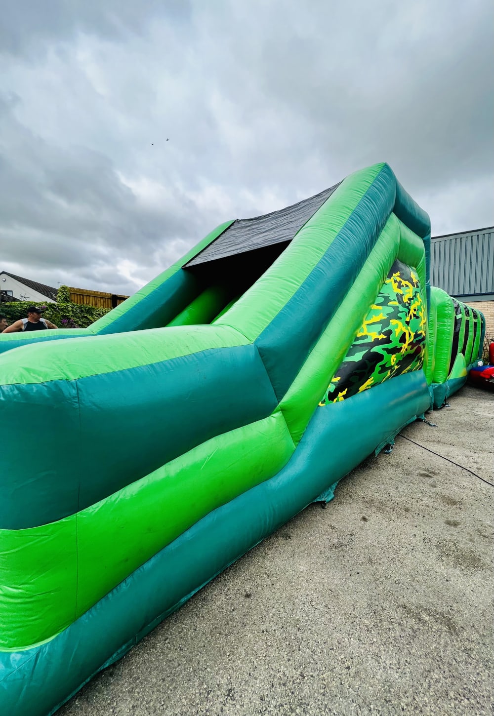 Bouncy castle obstacle course for sale hotsell