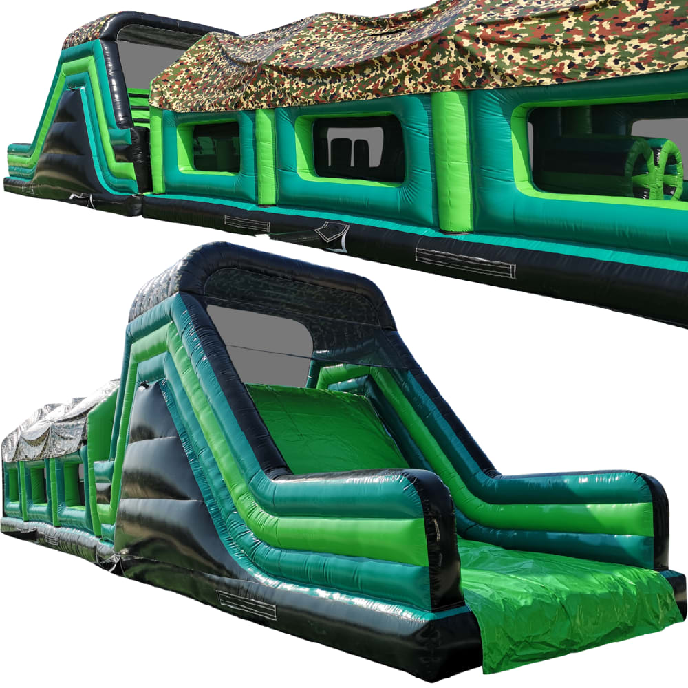 Bouncy castle obstacle hot sale course for sale