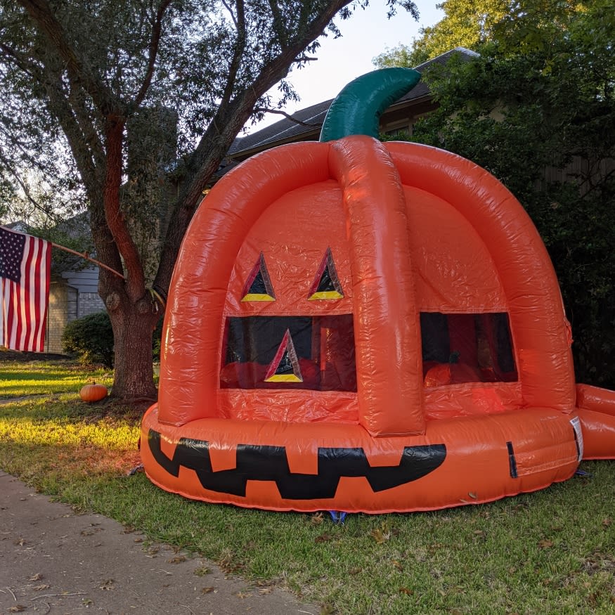 Halloween Party Rentals Inflatable Haunted House The, 55 OFF