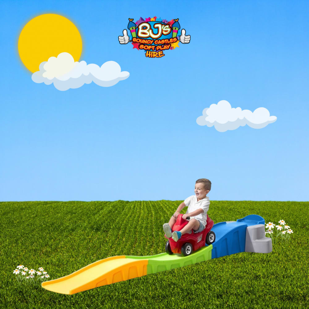 NEW Toddlers Roller Coaster Anniversary Edition Bouncy Castles Hire and Event Hire in Croydon Surrey Bromley Sevenoaks Bexley Beckenham Kent more BJ s Bouncy Castles Hire