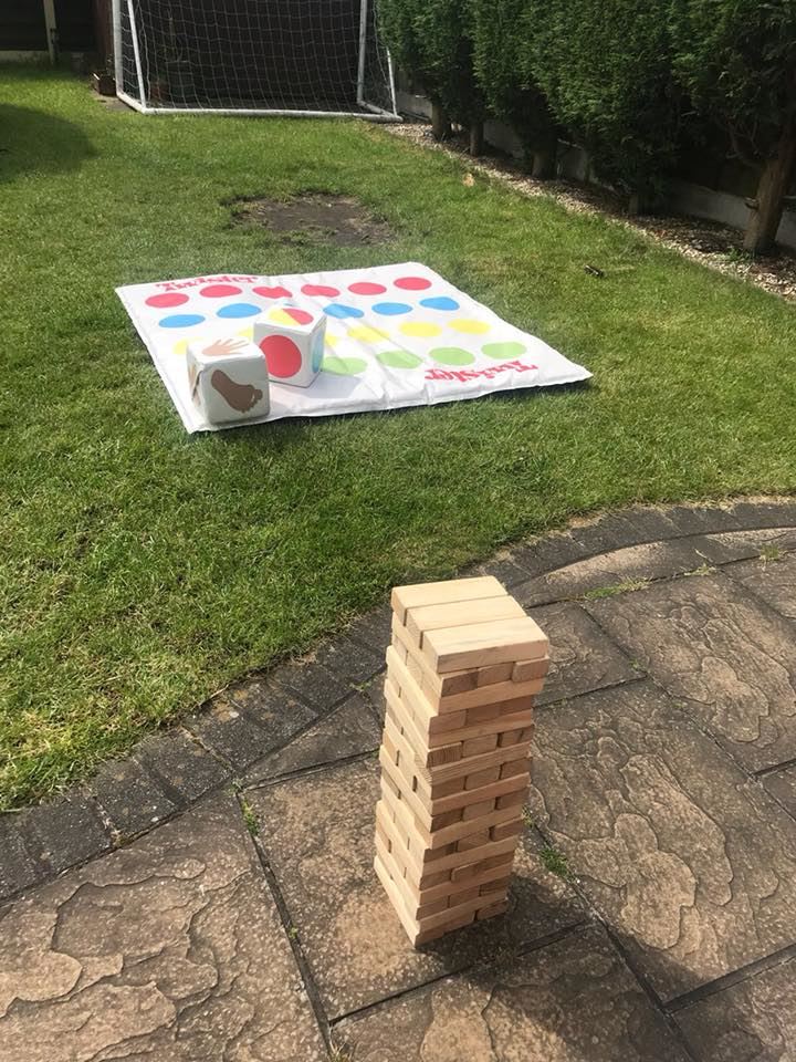 Giant Jenga Bouncy Castle Hire In Manchester Stretford Stockport