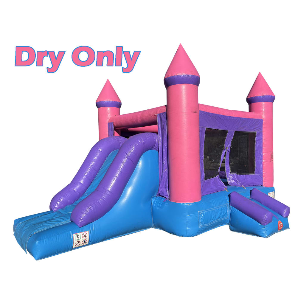 Mini Pink Deluxe Combo Dry Only - Party Rentals in Colorado