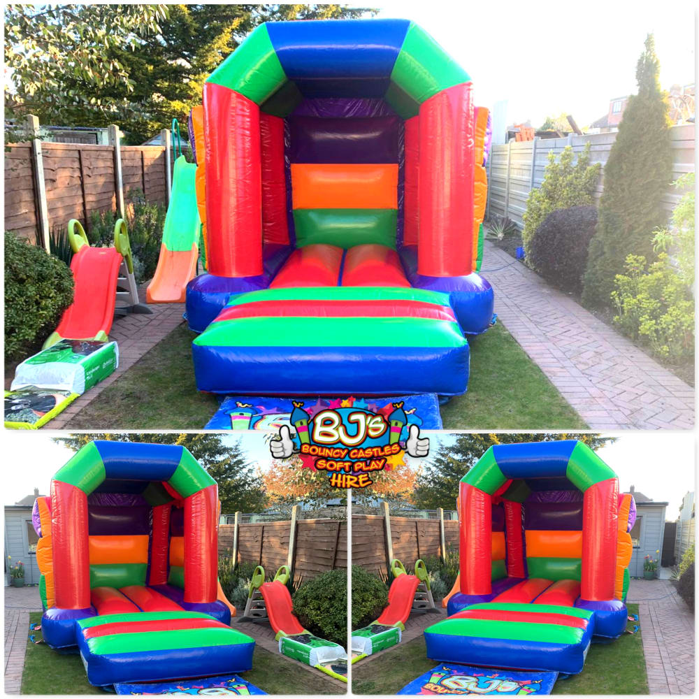 Small bouncy deals castle