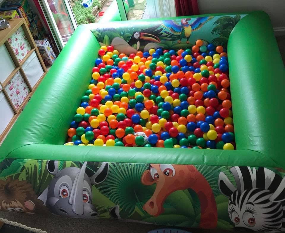 jungle inflatable pool