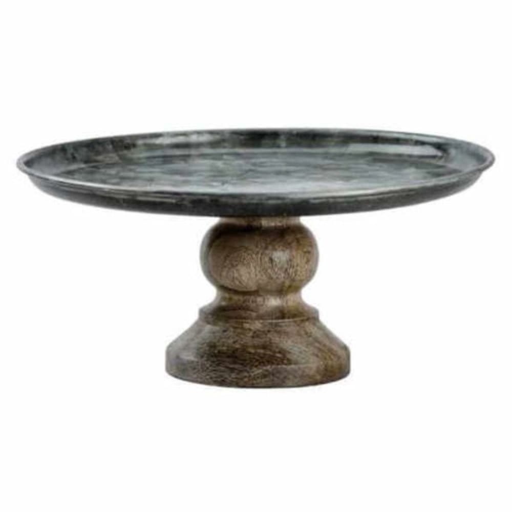 Galvanized metal hotsell cake stand