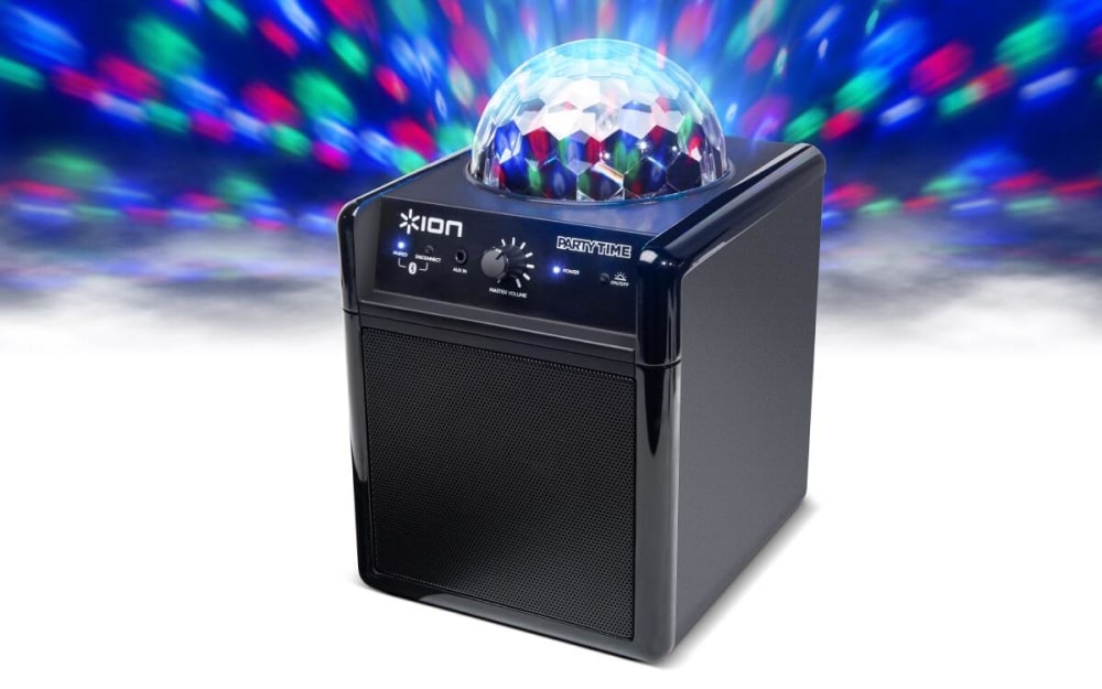 Bluetooth party speaker with hot sale lights