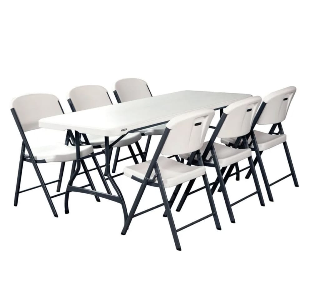 Table chair hire online near me