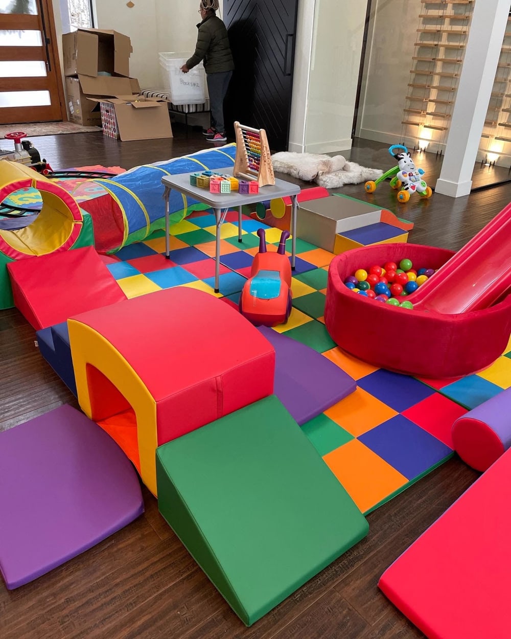 Rainbow Toddler Soft Play - Hire in WA